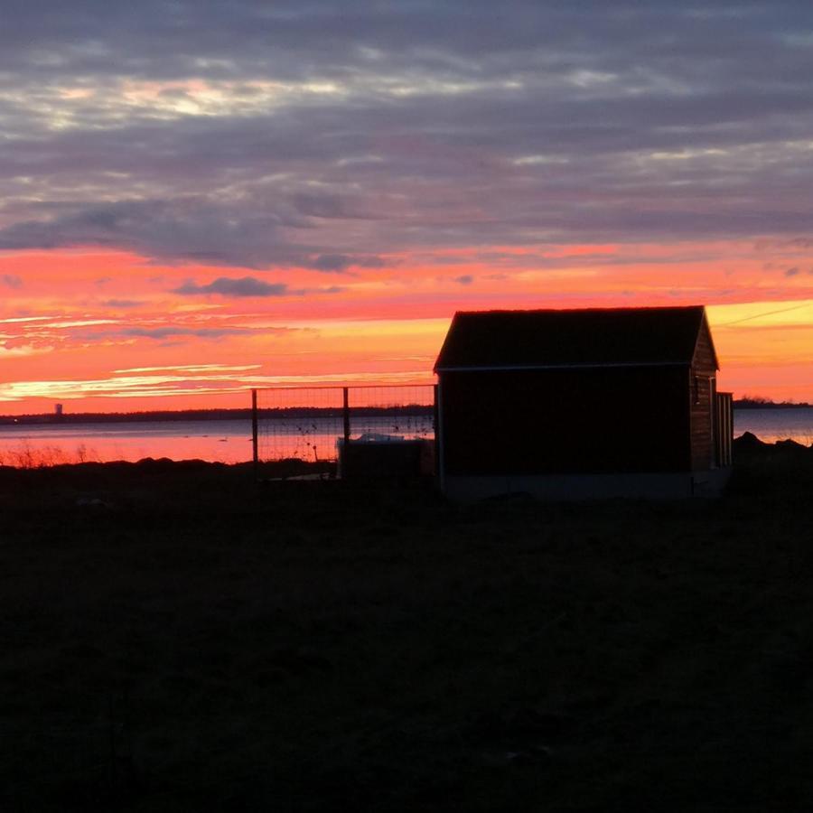 Beach Cabin Hollviken Bagian luar foto