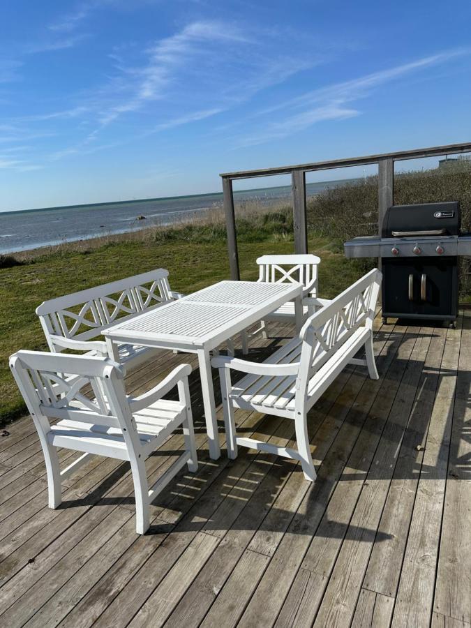 Beach Cabin Hollviken Bagian luar foto